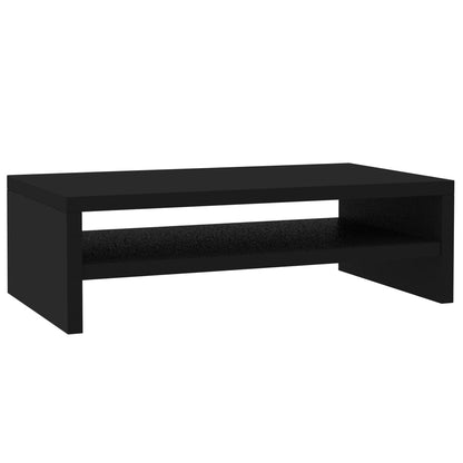 Monitorständer Schwarz 42x24x13 cm Holzwerkstoff - Pazzar.ch