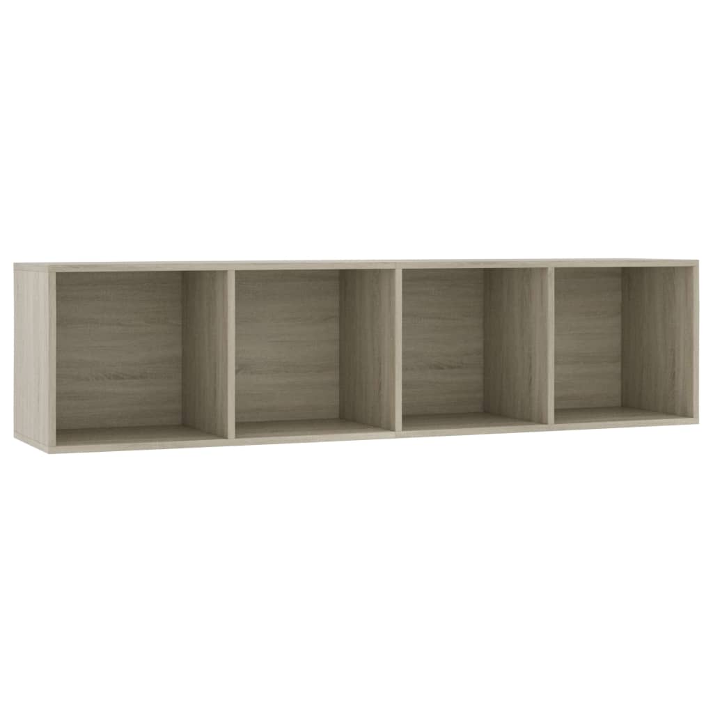 Bücherregal/TV-Schrank Sonoma-Eiche 143×30×36 cm - Pazzar.ch