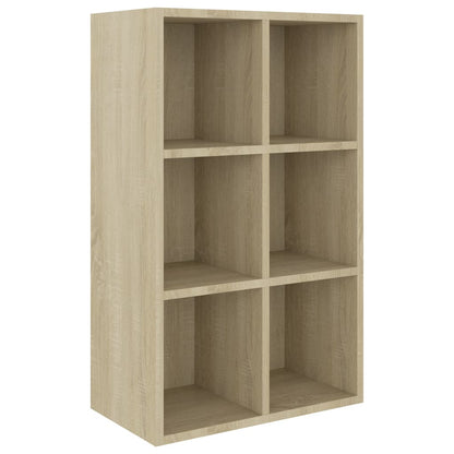 Bücherregal/Sideboard Sonoma-Eiche 66x30x98 cm Holzwerkstoff - Pazzar.ch