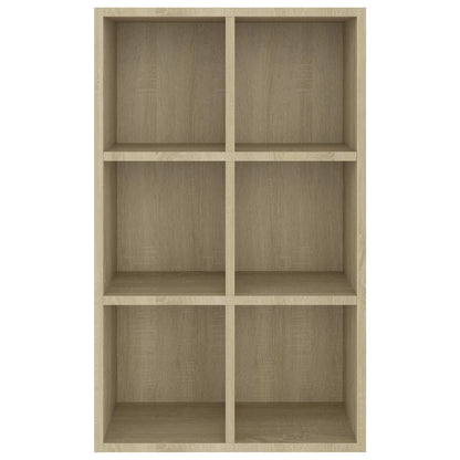 Bücherregal/Sideboard Sonoma-Eiche 66x30x98 cm Holzwerkstoff - Pazzar.ch