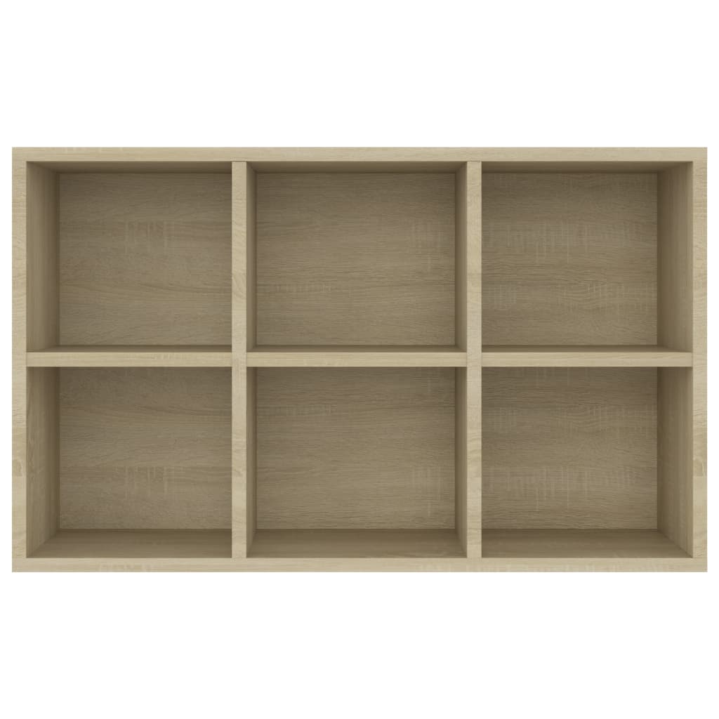 Bücherregal/Sideboard Sonoma-Eiche 66x30x98 cm Holzwerkstoff - Pazzar.ch