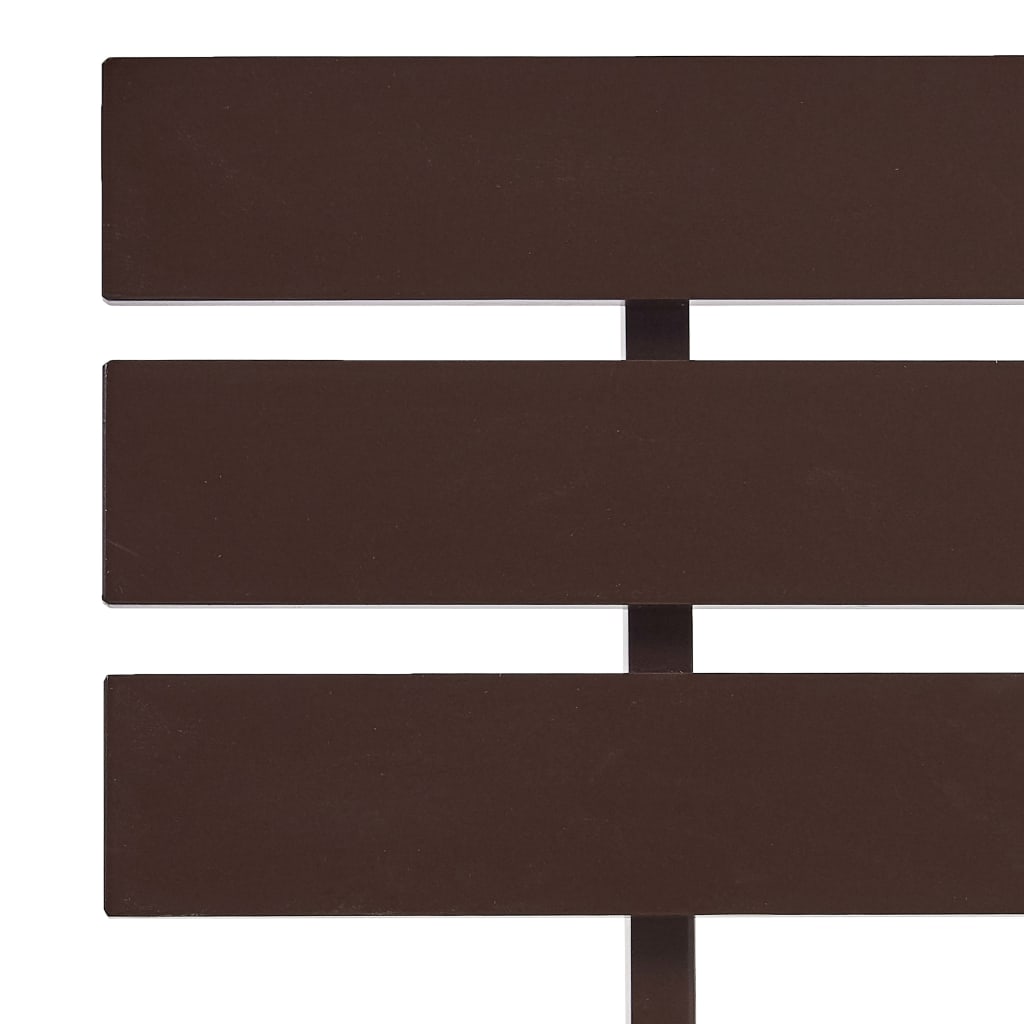 Massivholzbett Dunkelbraun Kiefer 140x200 cm - Pazzar.ch