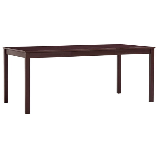 Esstisch Dunkelbraun 180 x 90 x 73 cm Kiefernholz - Pazzar.ch