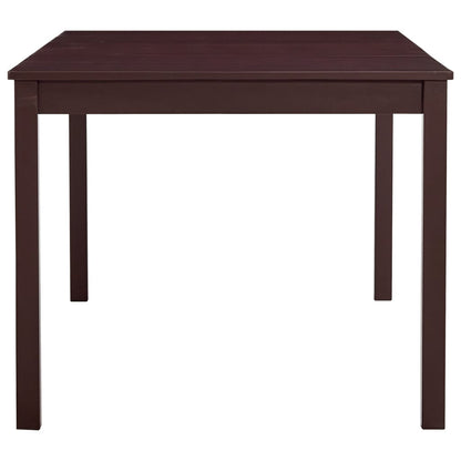 Esstisch Dunkelbraun 180 x 90 x 73 cm Kiefernholz - Pazzar.ch