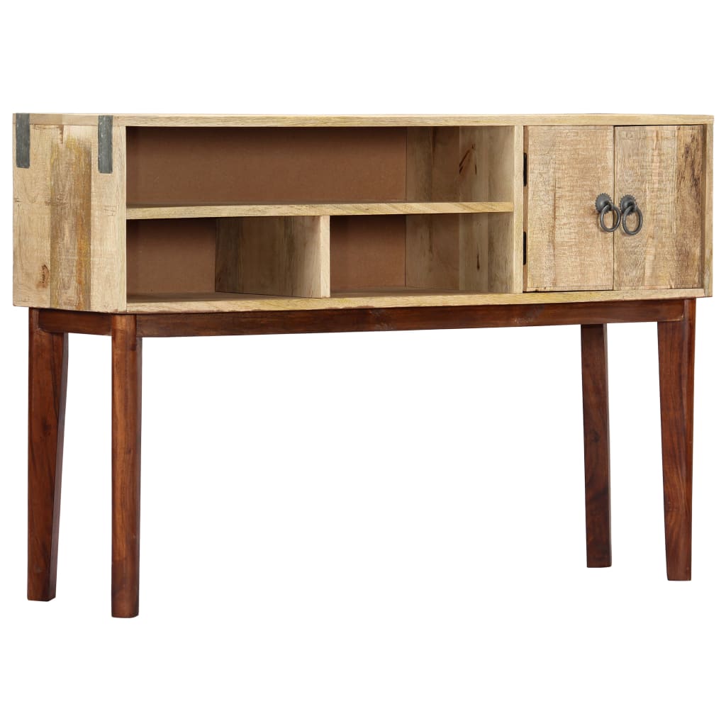 Konsolentisch 115 x 30 x 76 cm Massivholz Mango - Pazzar.ch