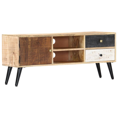 TV-Schrank 115×30×47 cm Mango-Massivholz - Pazzar.ch