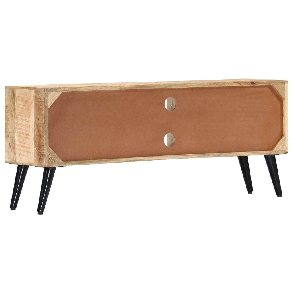 TV-Schrank 115×30×47 cm Mango-Massivholz - Pazzar.ch