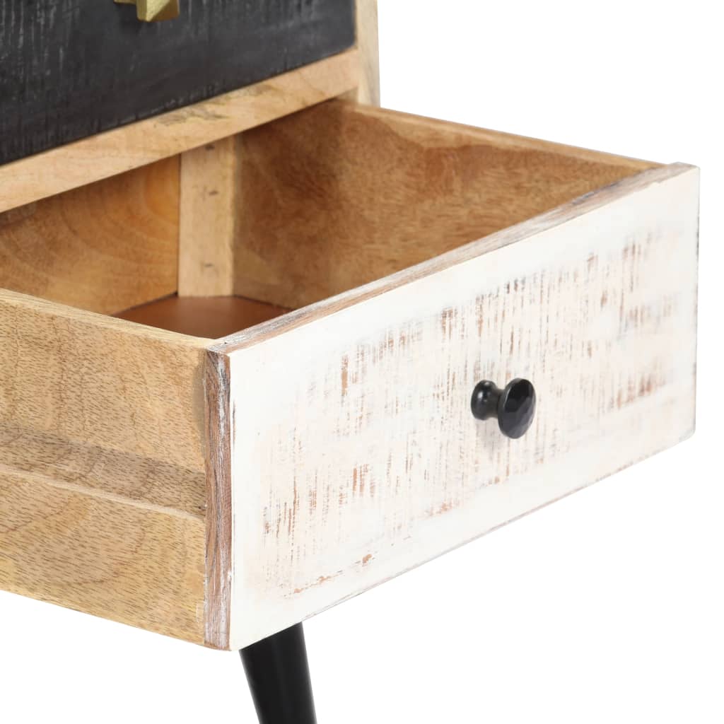 TV-Schrank 115×30×47 cm Mango-Massivholz - Pazzar.ch
