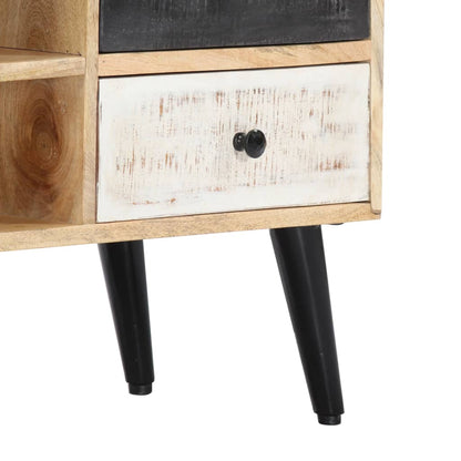 TV-Schrank 115×30×47 cm Mango-Massivholz - Pazzar.ch