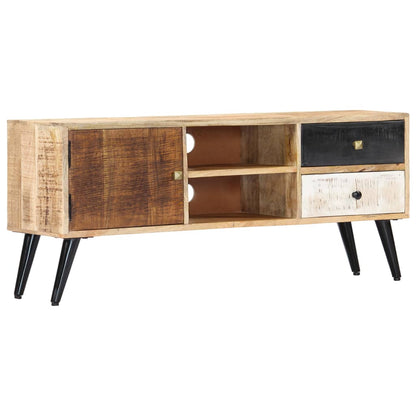 TV-Schrank 115×30×47 cm Mango-Massivholz - Pazzar.ch