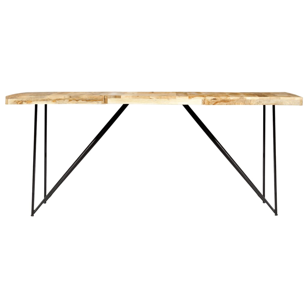 Esstisch 180×90×76 cm Mango Massivholz - Pazzar.ch