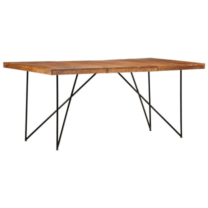 Esstisch 180 x 90 x 76 cm Massivholz Akazie - Pazzar.ch