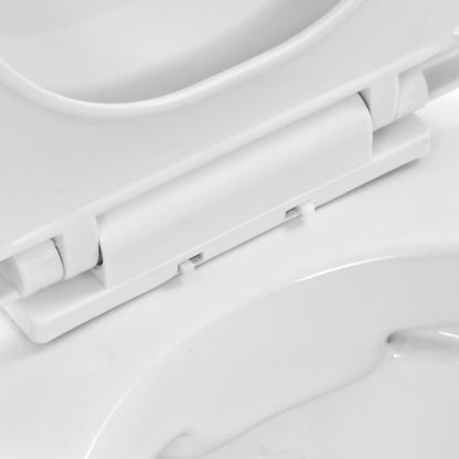Wand-WC ohne Spülrand Keramik Weiß - Pazzar.ch