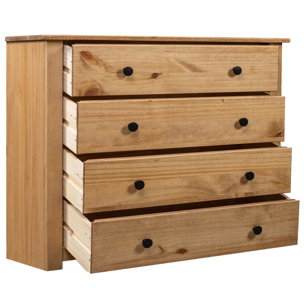 Sideboard 80x40x73 cm Kiefernholz Panama - Pazzar.ch
