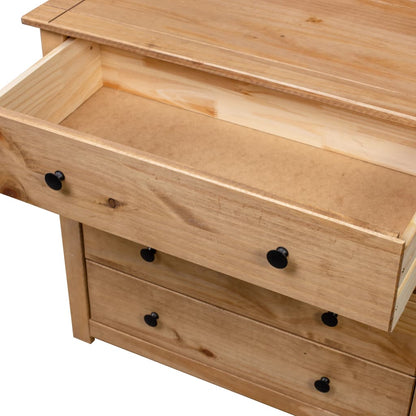 Sideboard 80x40x73 cm Kiefernholz Panama - Pazzar.ch