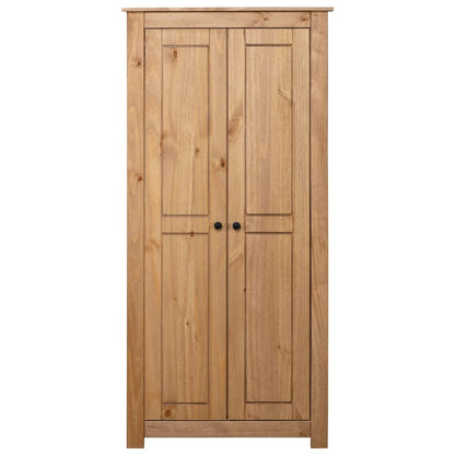 Kleiderschrank 80x50x171,5 cm Kiefernholz Panama - Pazzar.ch