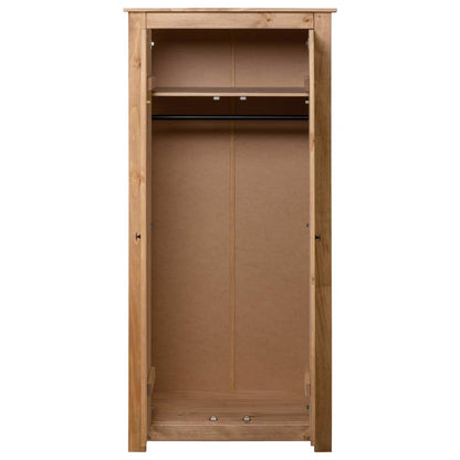 Kleiderschrank 80x50x171,5 cm Kiefernholz Panama - Pazzar.ch