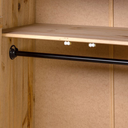 Kleiderschrank 80x50x171,5 cm Kiefernholz Panama - Pazzar.ch