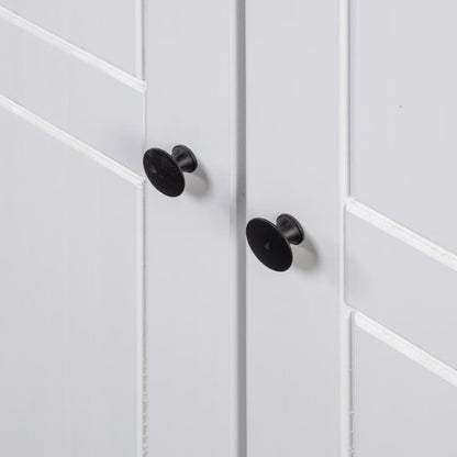 Kleiderschrank Weiß 80×50×171,5 cm Kiefer Massiv Panama Serie - Pazzar.ch