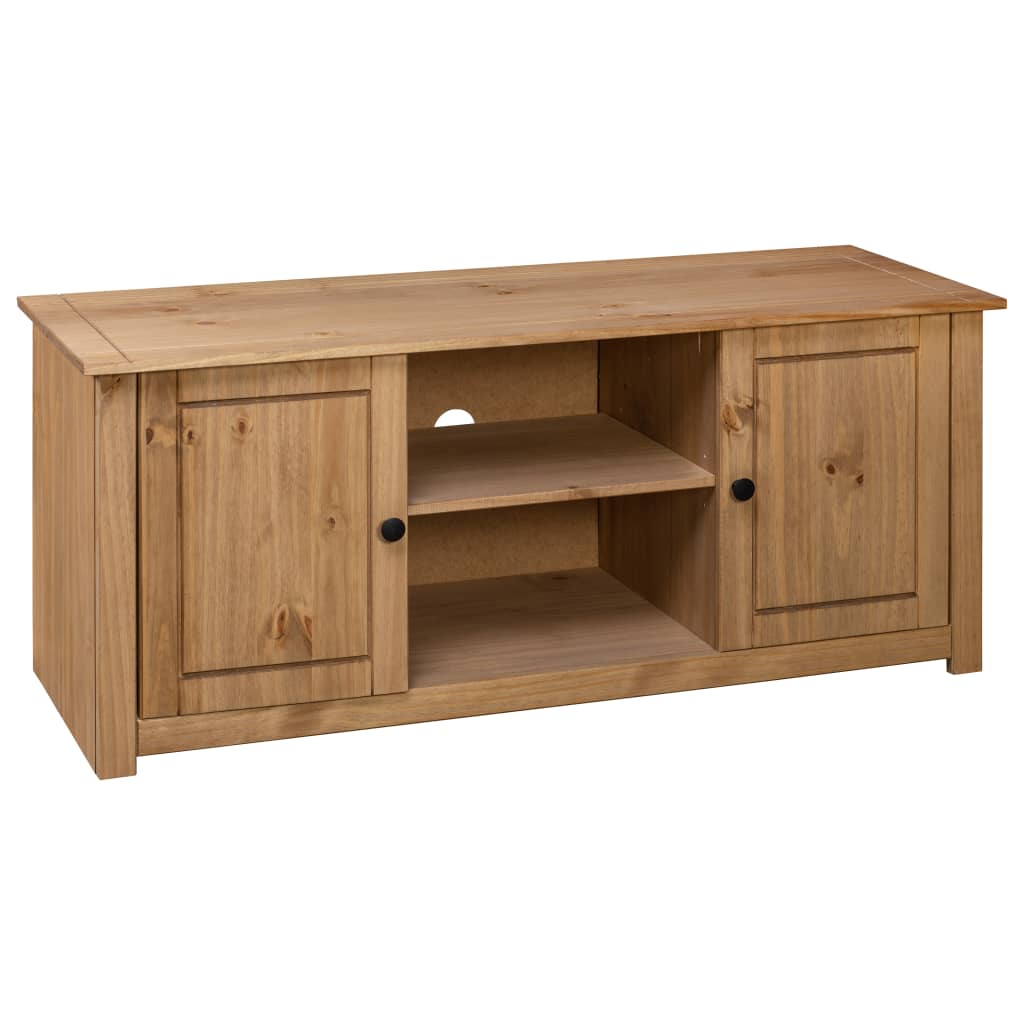 TV-Schrank 120 x 40 x 50 cm Massivholz Panama-Kiefer - Pazzar.ch
