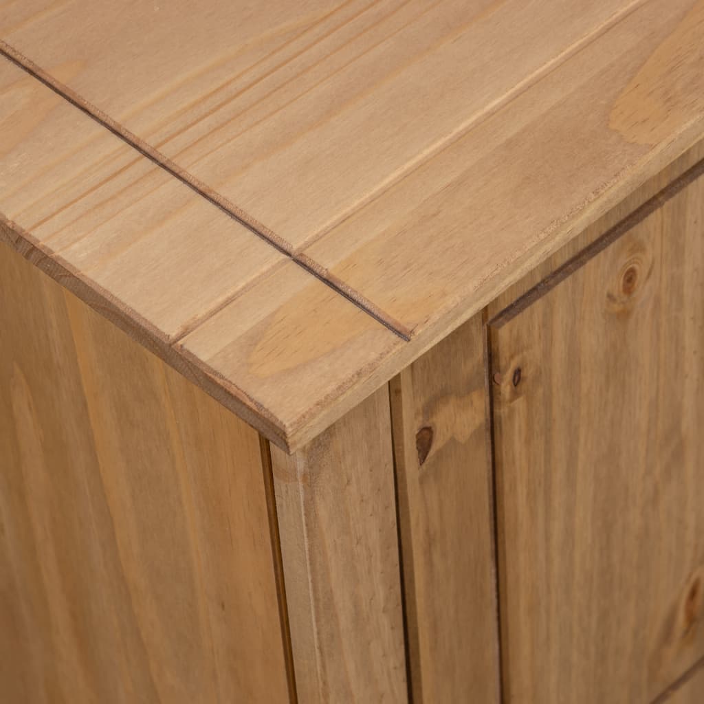 TV-Schrank 120 x 40 x 50 cm Massivholz Panama-Kiefer - Pazzar.ch