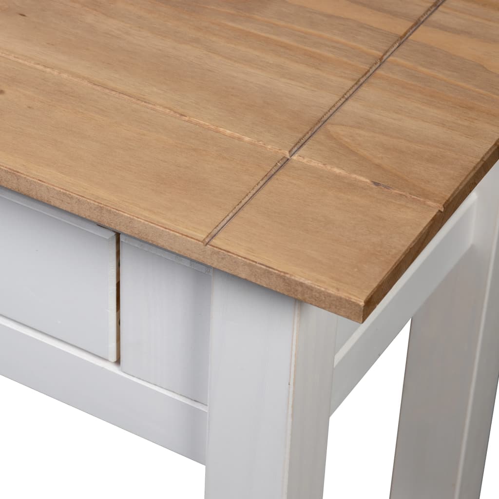 Konsolentisch Weiß 110x40x72 cm Kiefernholz Panama - Pazzar.ch