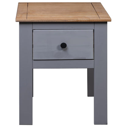 Nachttisch Grau 46x40x57 cm Kiefernholz Panama - Pazzar.ch