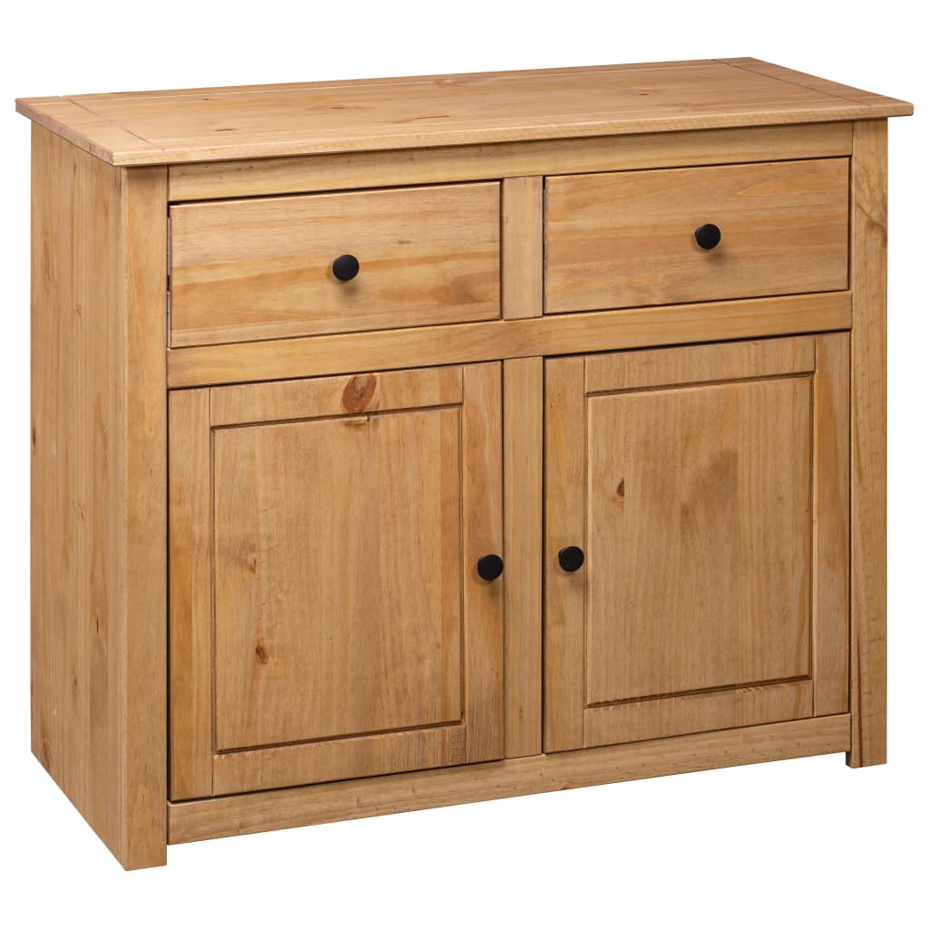 Sideboard 93x40x80 cm Kiefernholz Panama - Pazzar.ch