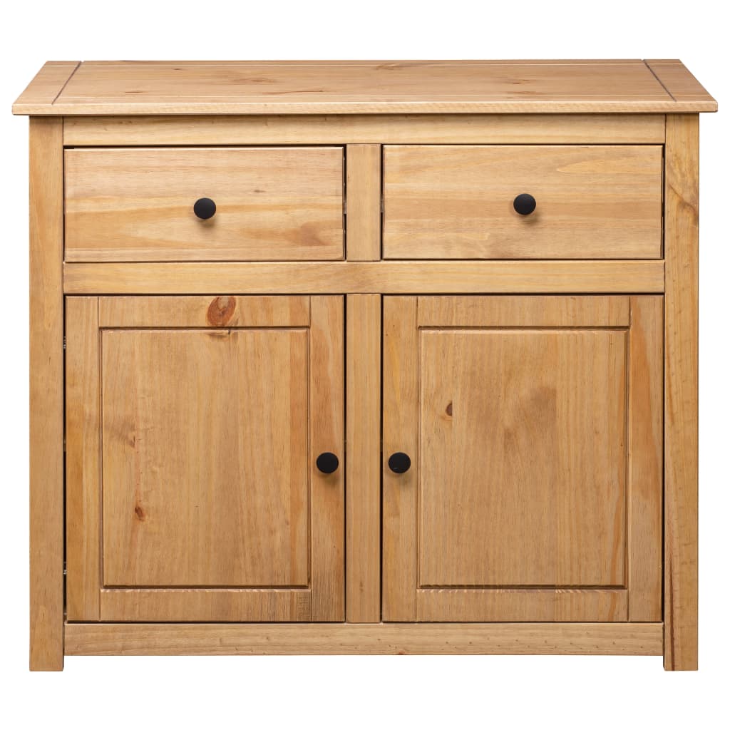 Sideboard 93x40x80 cm Kiefernholz Panama - Pazzar.ch