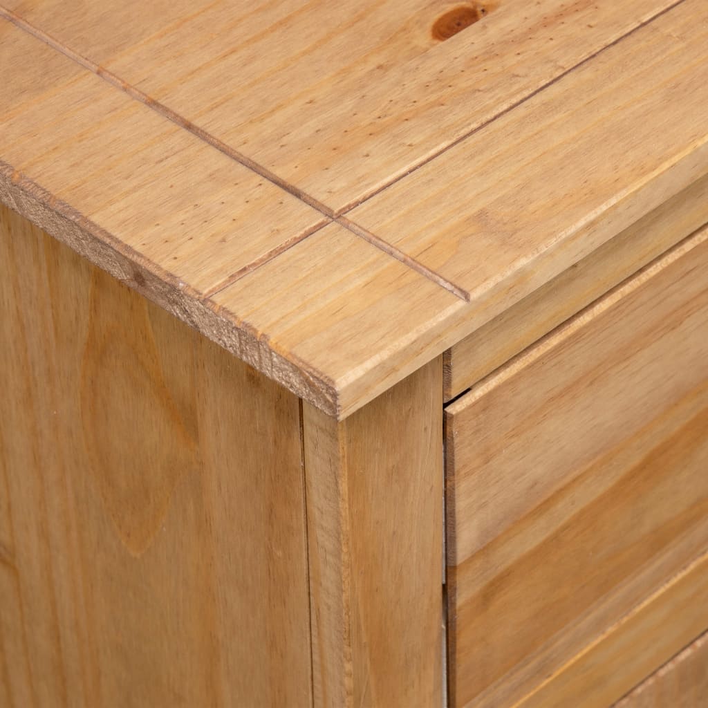 Sideboard 93x40x80 cm Kiefernholz Panama - Pazzar.ch