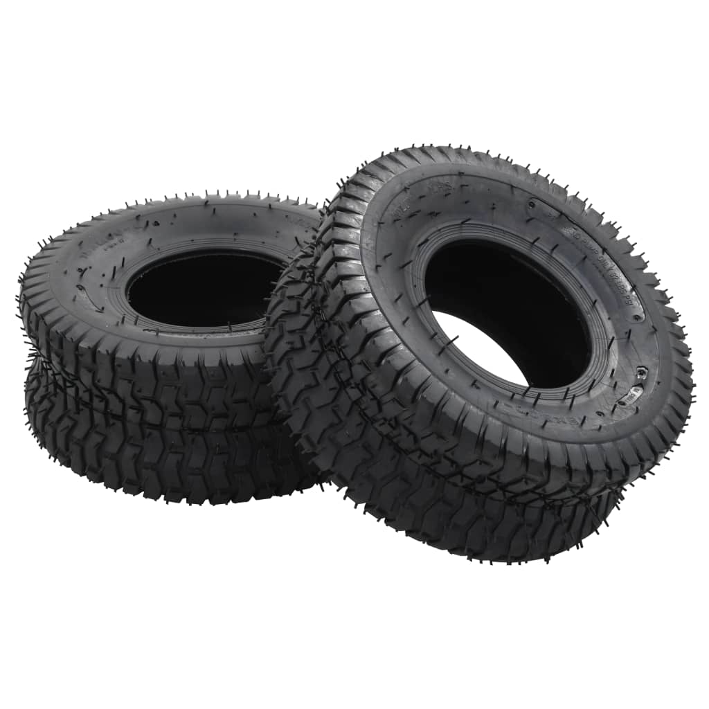Schubkarrenreifen 2 Stk. 15x6.00-6 4PR Gummi - Pazzar.ch