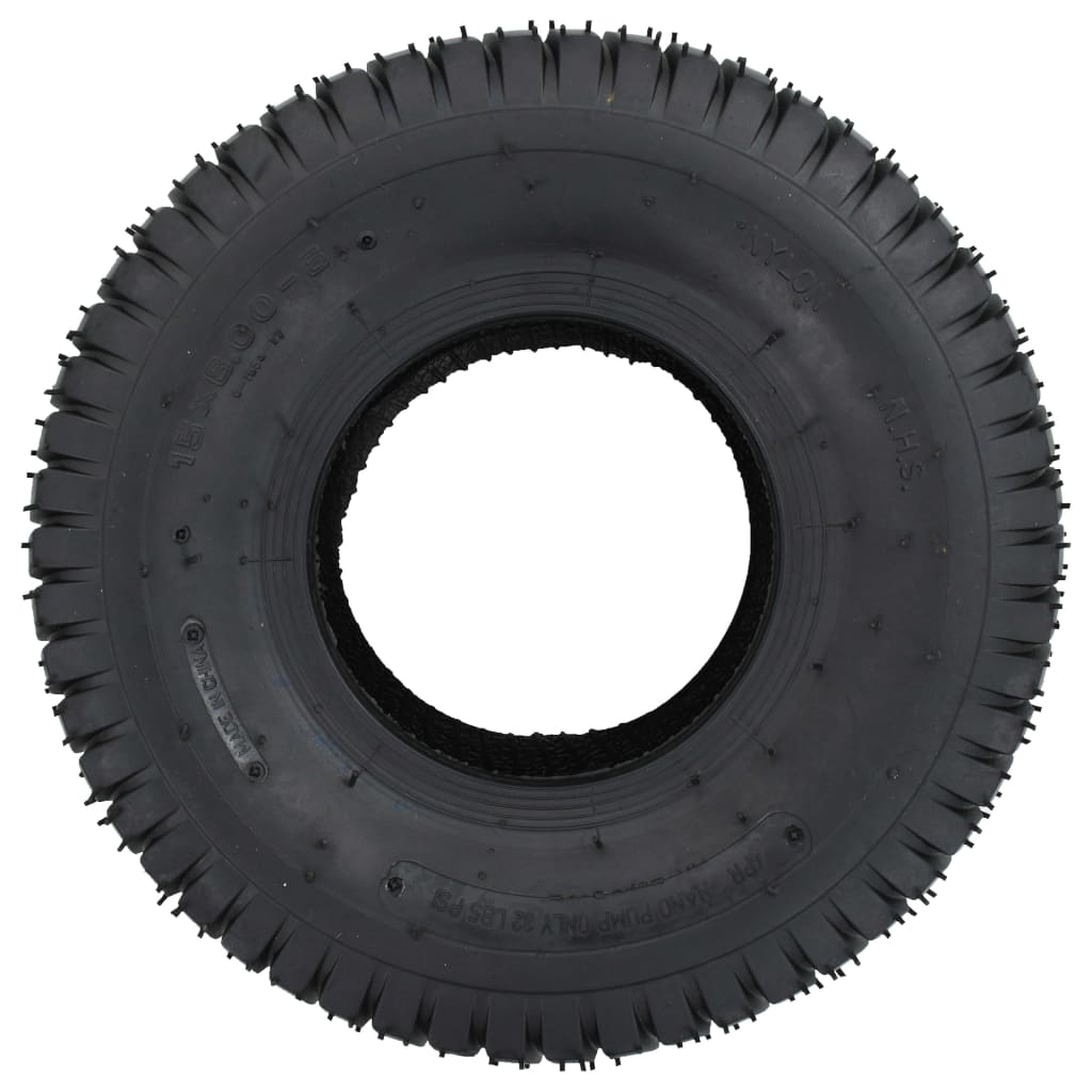 Schubkarrenreifen 2 Stk. 15x6.00-6 4PR Gummi - Pazzar.ch