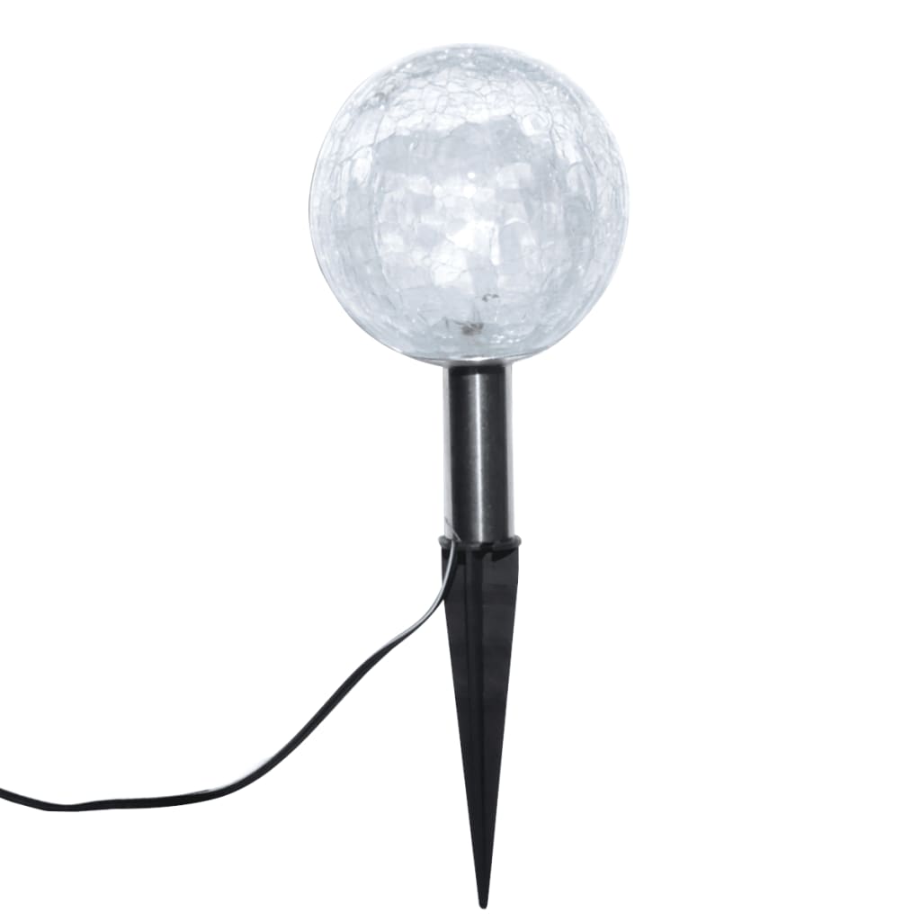 Gartenleuchten 6 Stk. LED mit Erdspießen & Solarmodulen - Pazzar.ch