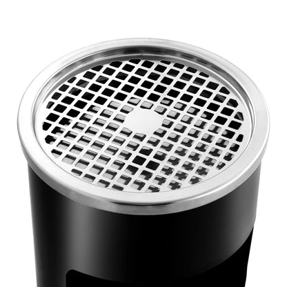 Wandaschenbecher Stahl 26 L Schwarz - Pazzar.ch