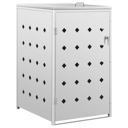Mülltonnenbox für 1 Tonne 240 L Edelstahl - Pazzar.ch