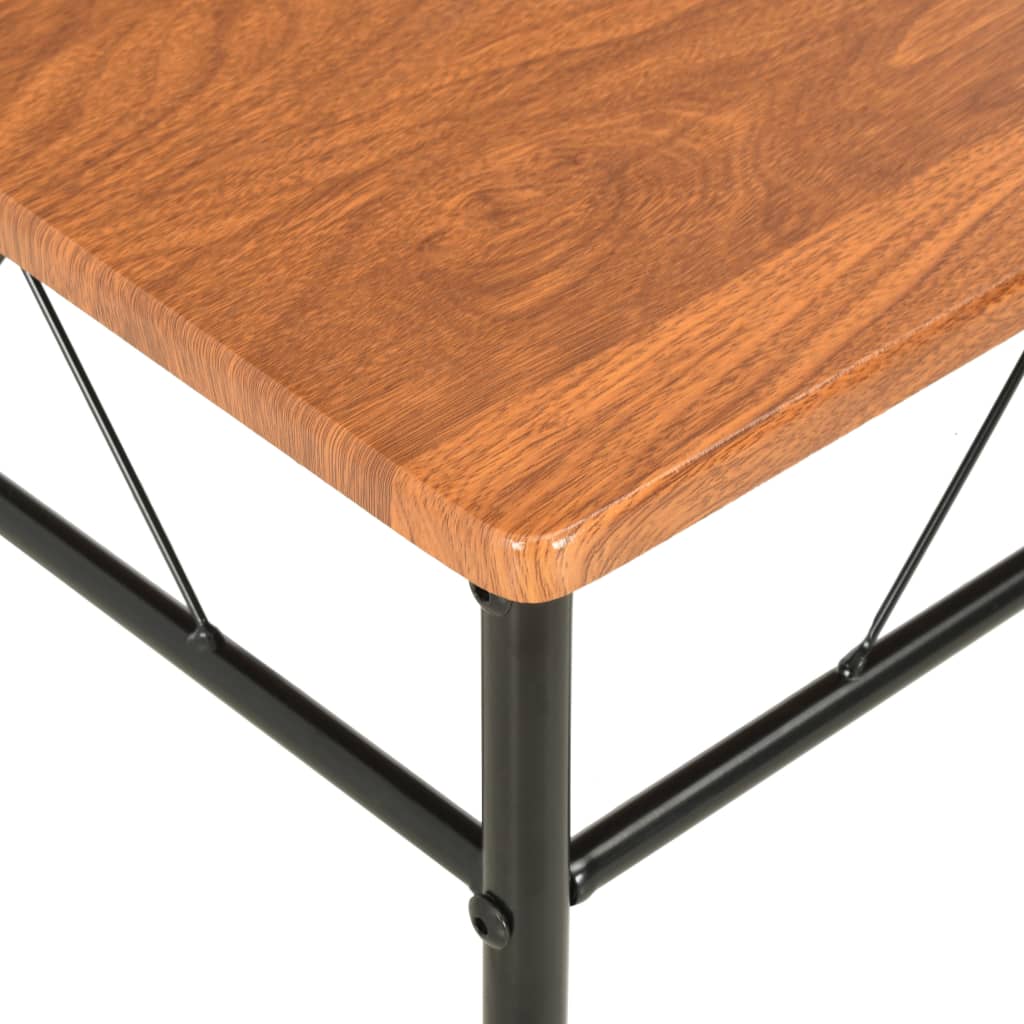 Esszimmerstühle 4 Stk. Braun MDF - Pazzar.ch