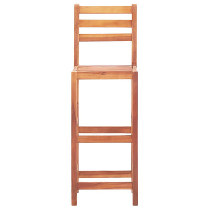 Barhocker 4 Stk. Massivholz Akazie - Pazzar.ch