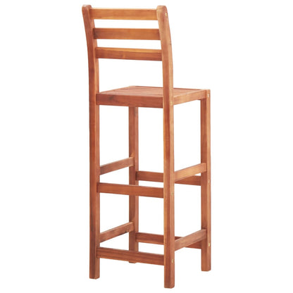 Barhocker 4 Stk. Massivholz Akazie - Pazzar.ch