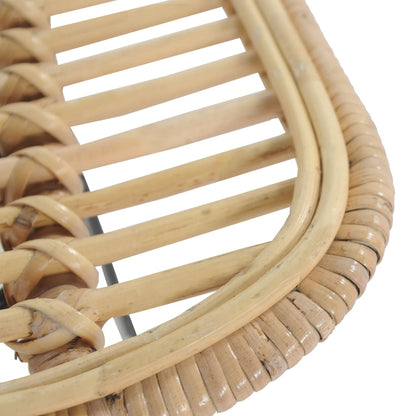 Barhocker 2 Stk. Rattan Natur - Pazzar.ch