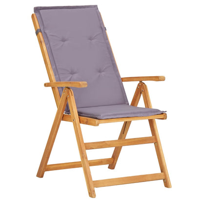 Verstellbare Gartenstühle 2 Stk. Braun Massivholz Akazie - Pazzar.ch