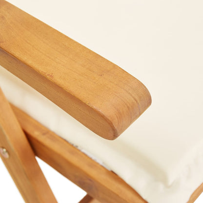 Verstellbare Gartenstühle 2 Stk. Braun Massivholz Akazie - Pazzar.ch