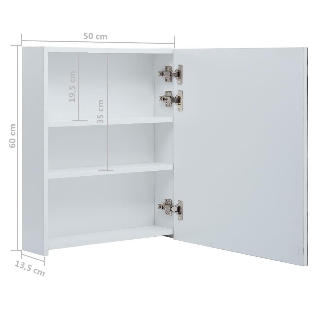 LED-Spiegelschrank 50x13,5x60 cm