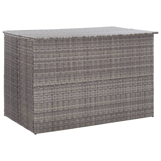 Garden-Auflagenbox Grau 150x100x100 cm Poly Rattan - Pazzar.ch