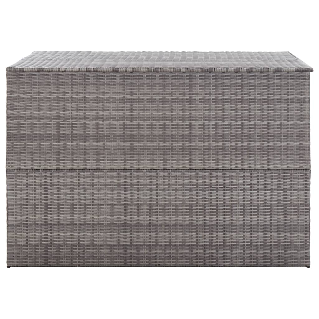 Garden-Auflagenbox Grau 150x100x100 cm Poly Rattan - Pazzar.ch