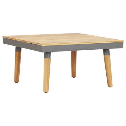 7-tlg. Garten-Lounge-Set mit Kissen Massivholz Akazie Braun - Pazzar.ch