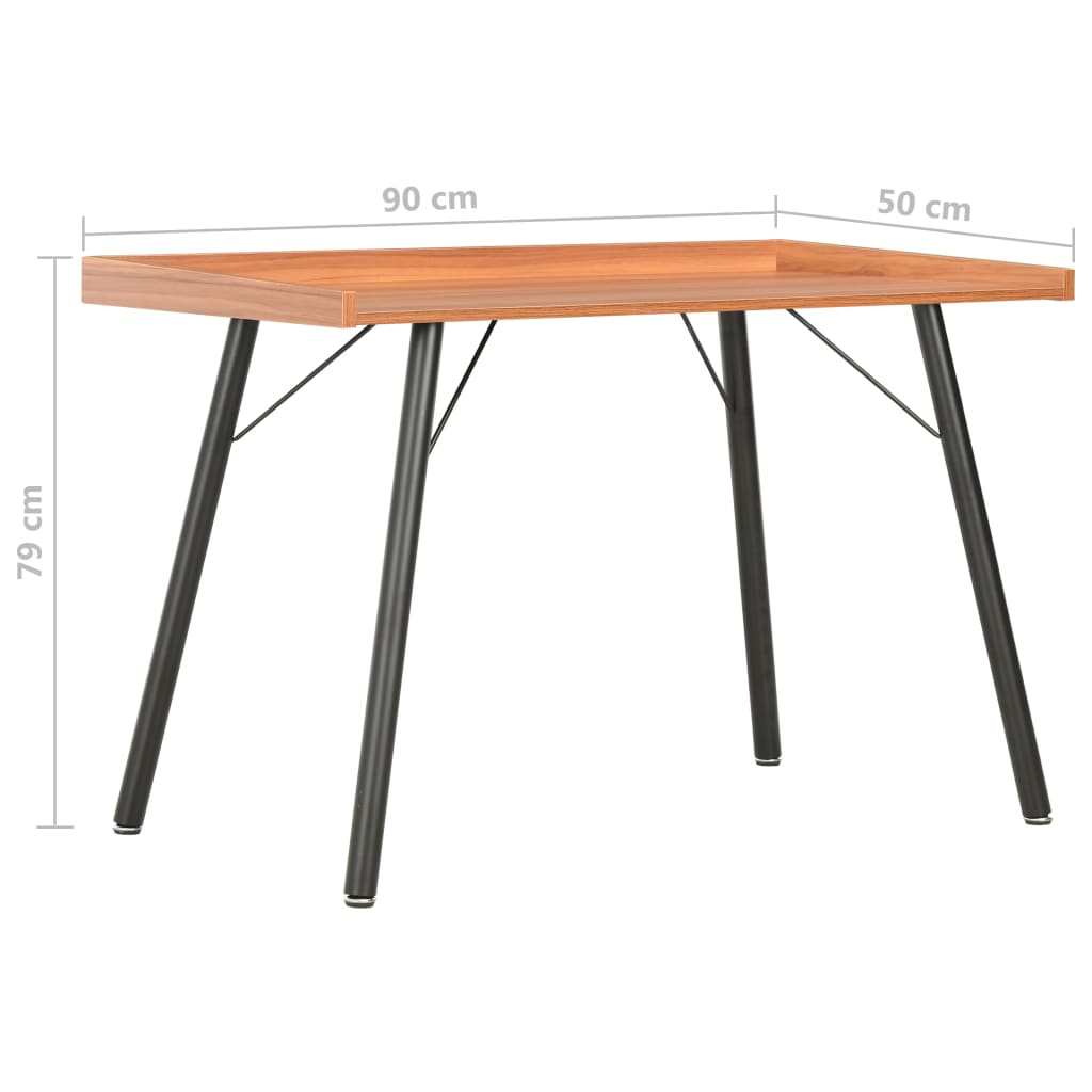 Schreibtisch Braun 90×50×79 cm - Pazzar.ch
