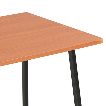 Schreibtisch mit Regaleinheit Schwarz und Eiche 102×50×117 cm - Pazzar.ch