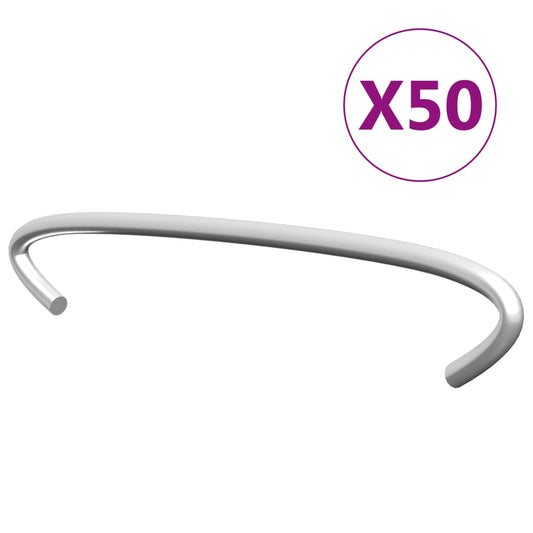 Gabionen-Distanzhalter 50 Stk. Verzinkter Stahl 10 cm - Pazzar.ch