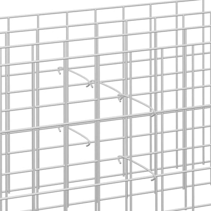 Gabionen-Distanzhalter 50 Stk. Verzinkter Stahl 10 cm - Pazzar.ch
