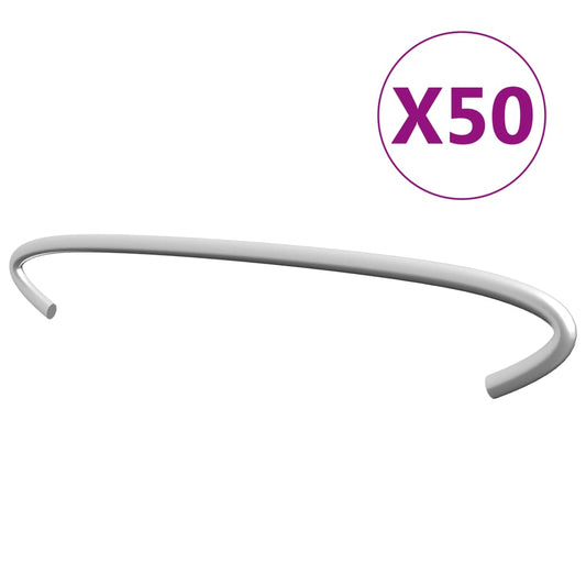 Gabionen-Distanzhalter 50 Stk. Verzinkter Stahl 20 cm - Pazzar.ch